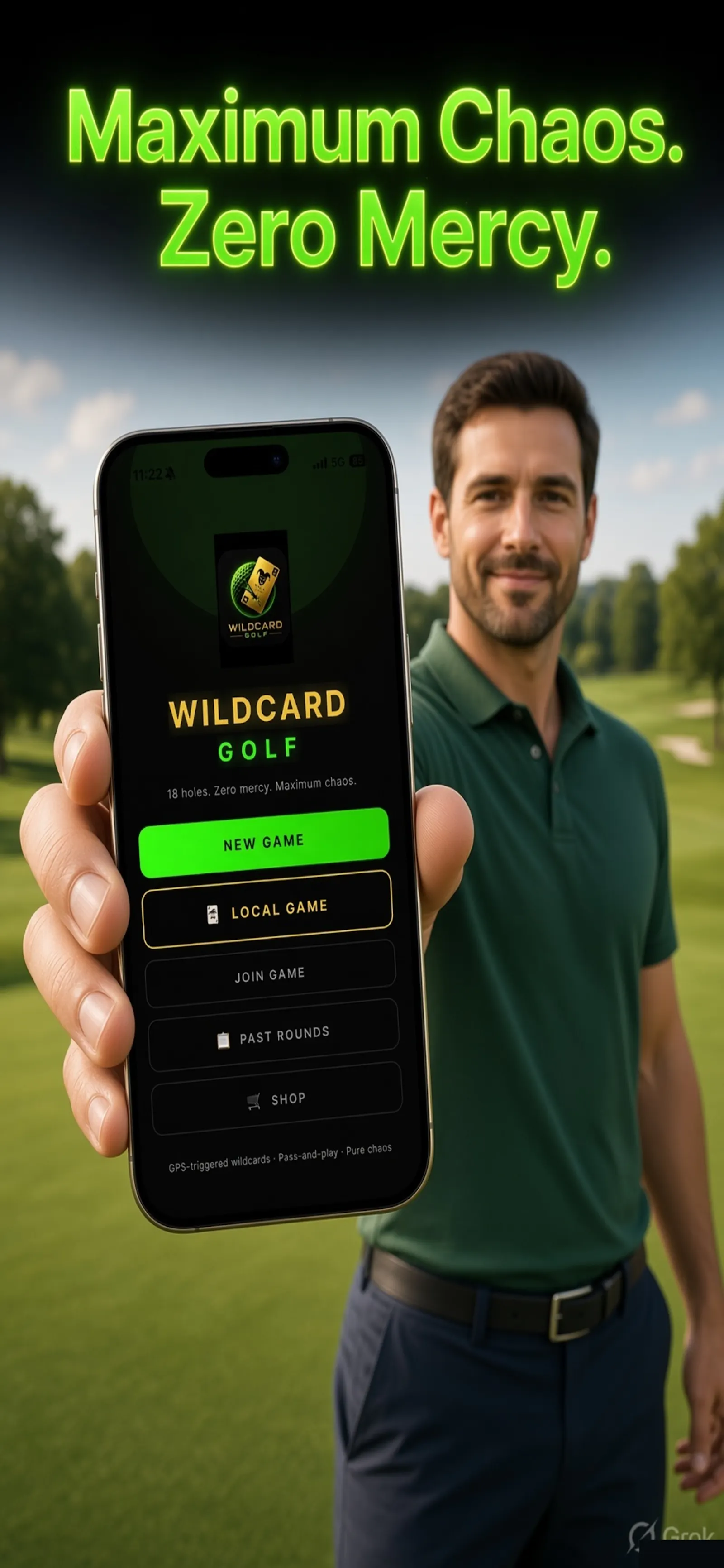 Wildcard Golf: Side Game Cards screenshot 8