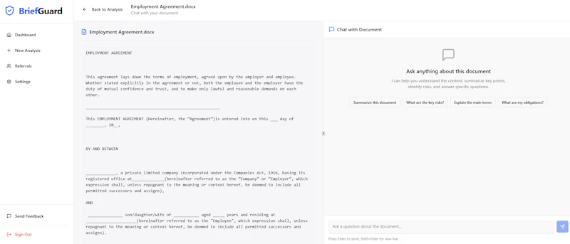 BriefGuard screenshot 6