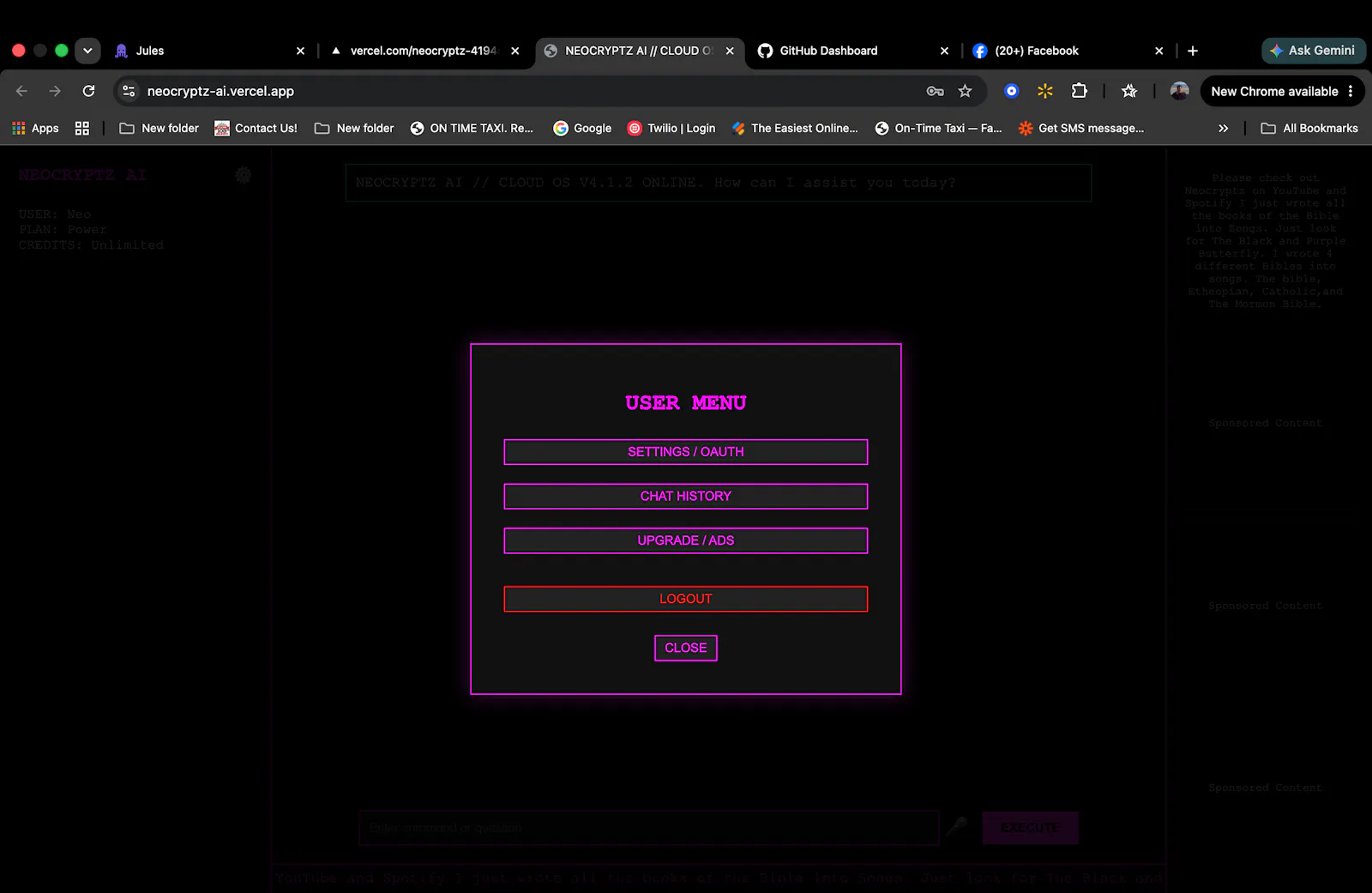 Neocryptz AI screenshot 4