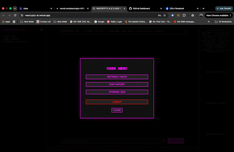 Neocryptz AI screenshot 4