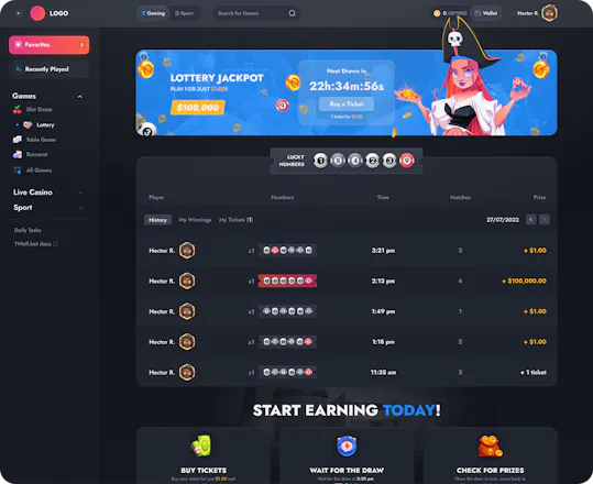 Lottery Software Platform gallery image