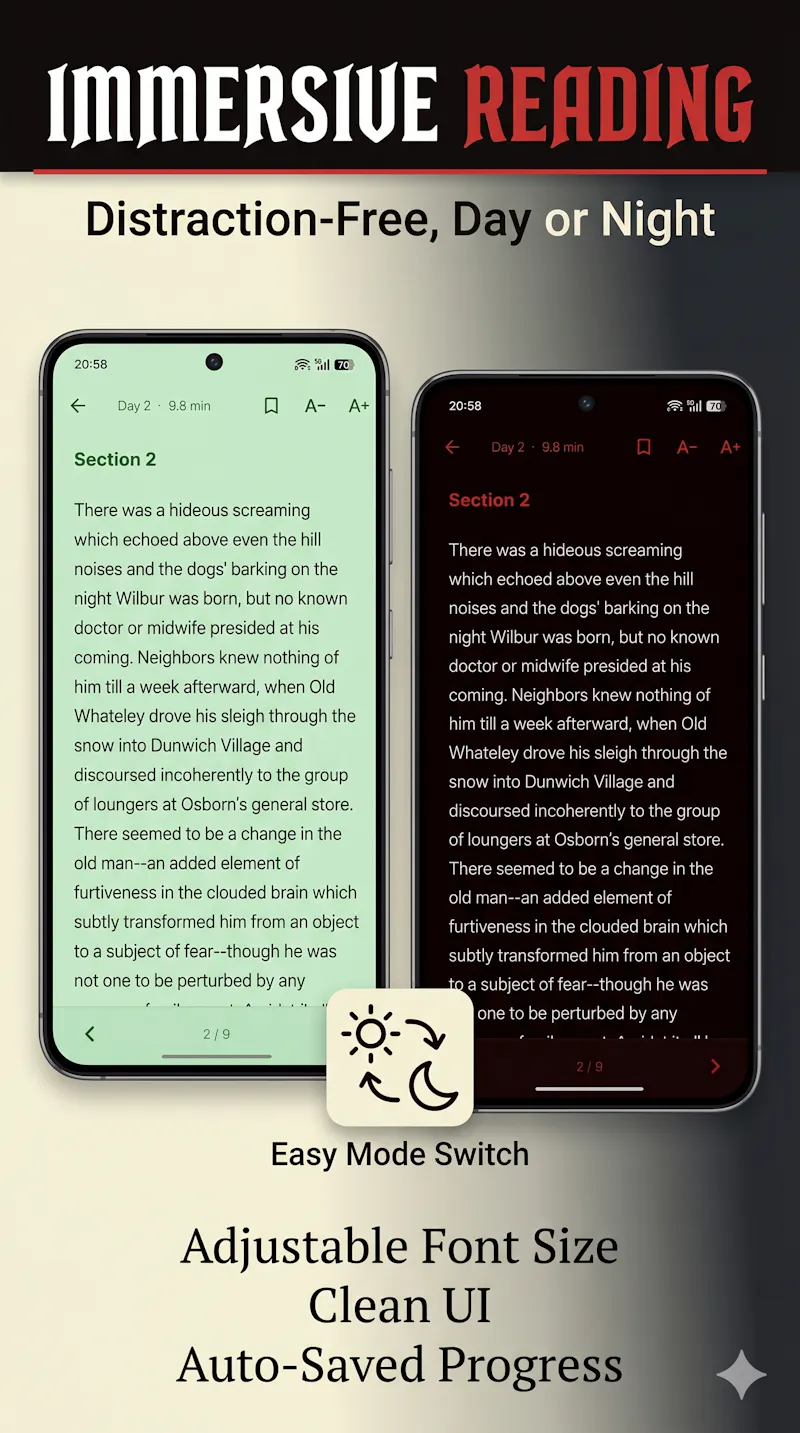 Horror Reads screenshot 5