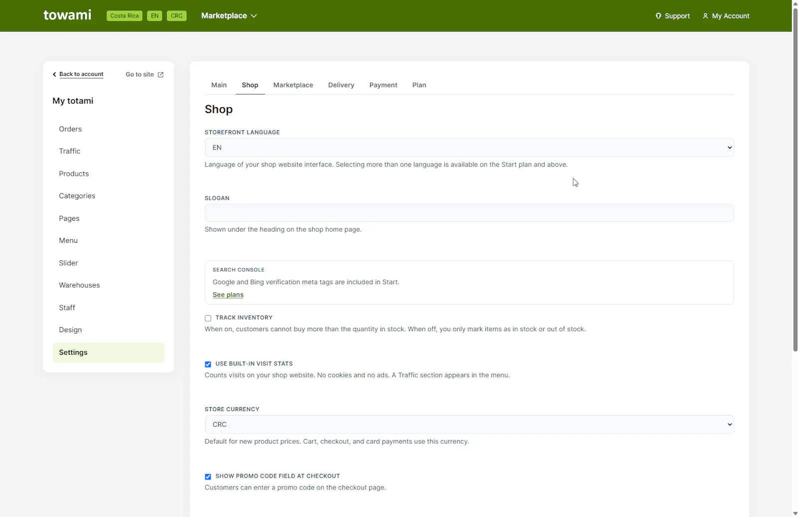 Towami 2.0: Stores + Marketplace screenshot 4