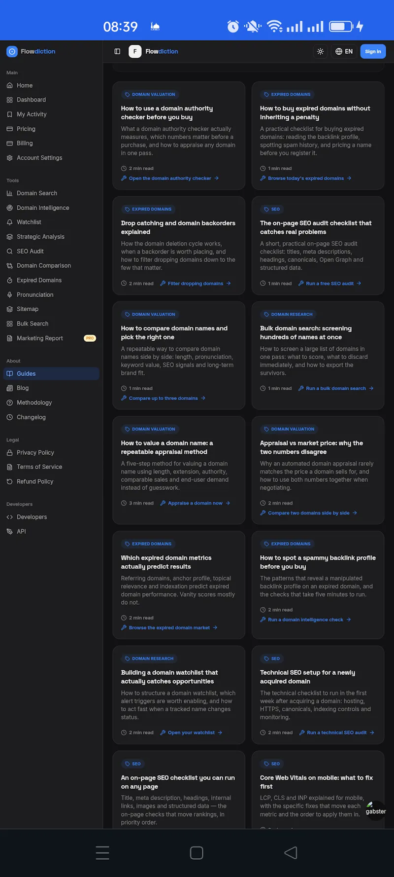 Flowdiction screenshot 3
