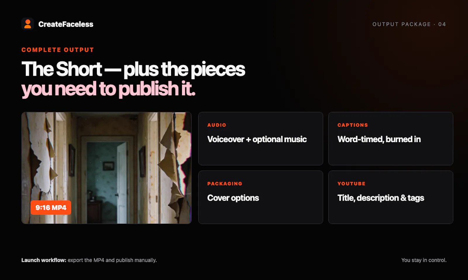 CreateFaceless screenshot 5