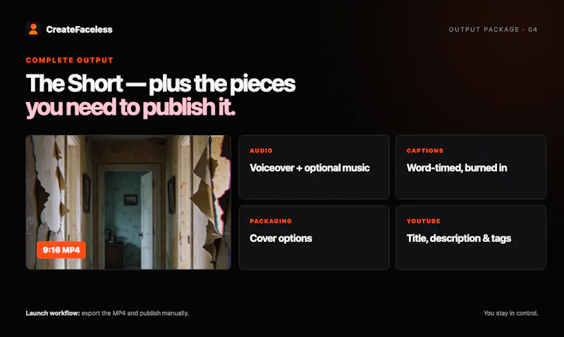 CreateFaceless screenshot 5