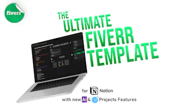 Ultimate Fiverr Seller Notion Template gallery image