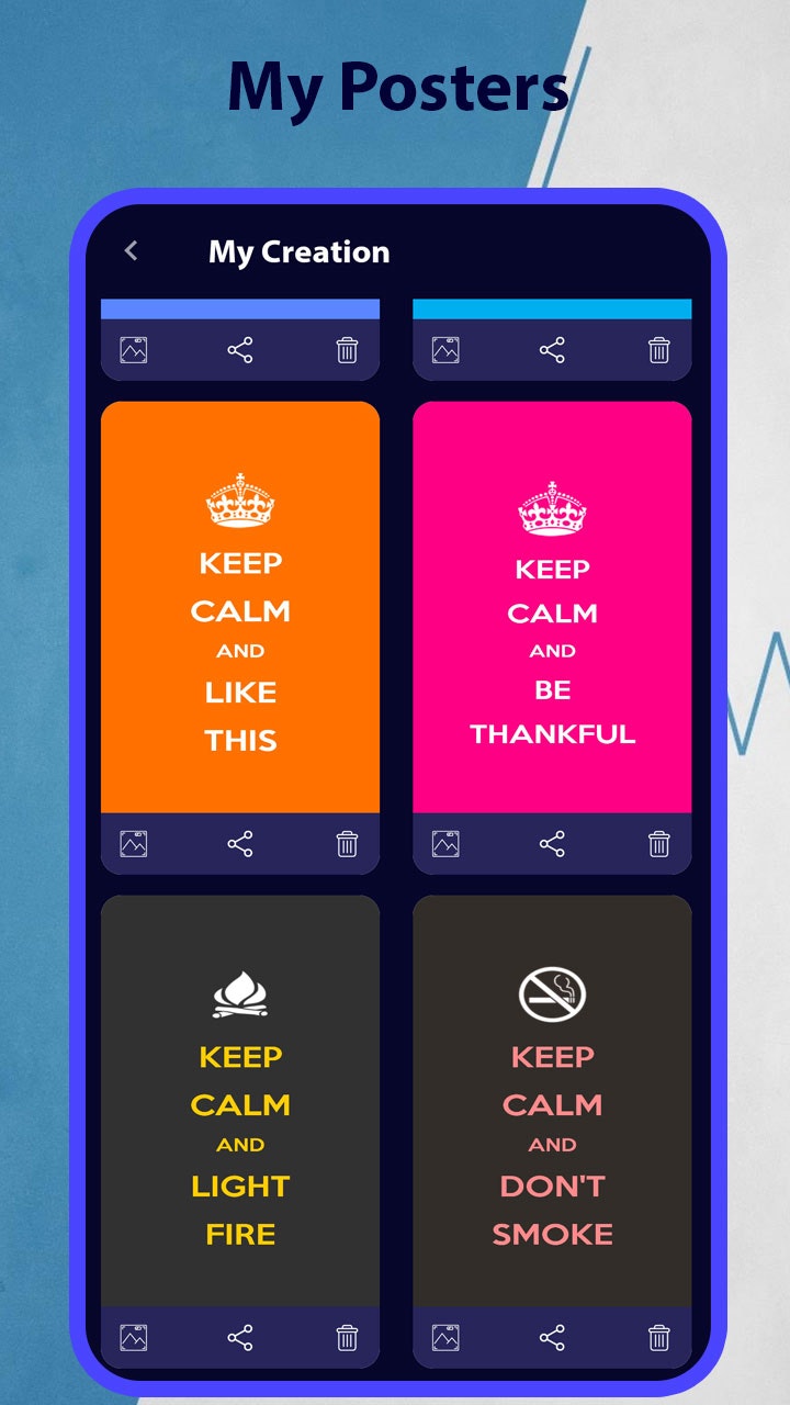 Keep Calm Poster Generator gallery image