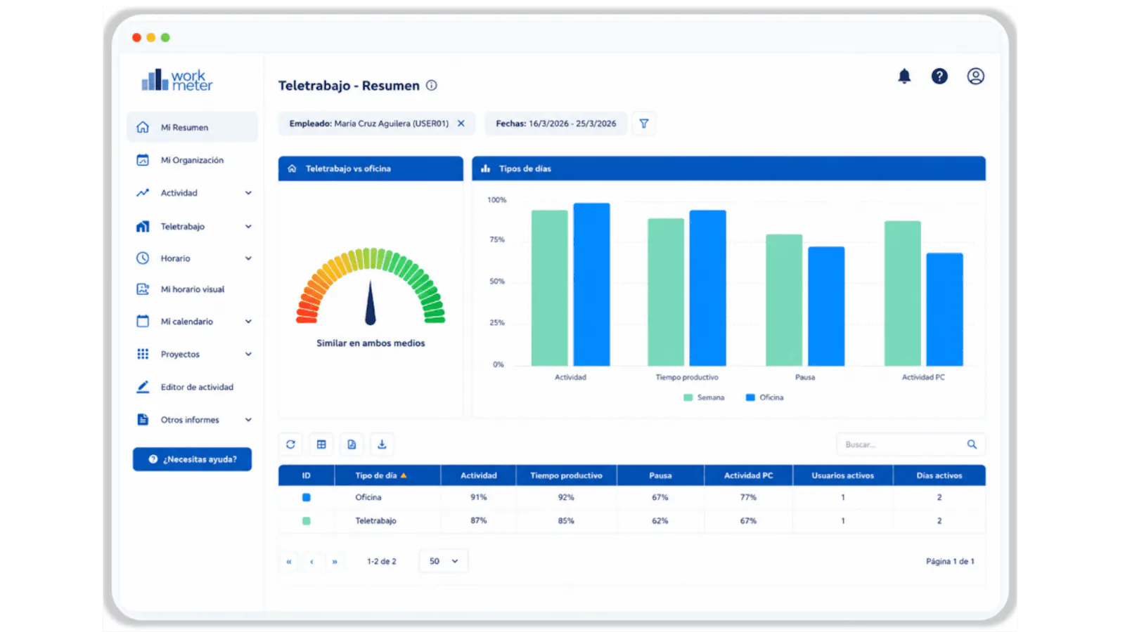 WorkMeter screenshot 6