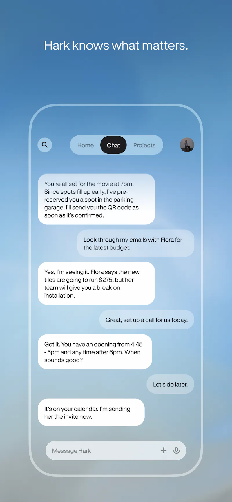 Hark screenshot 3