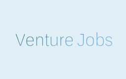 Venture Jobs media 1