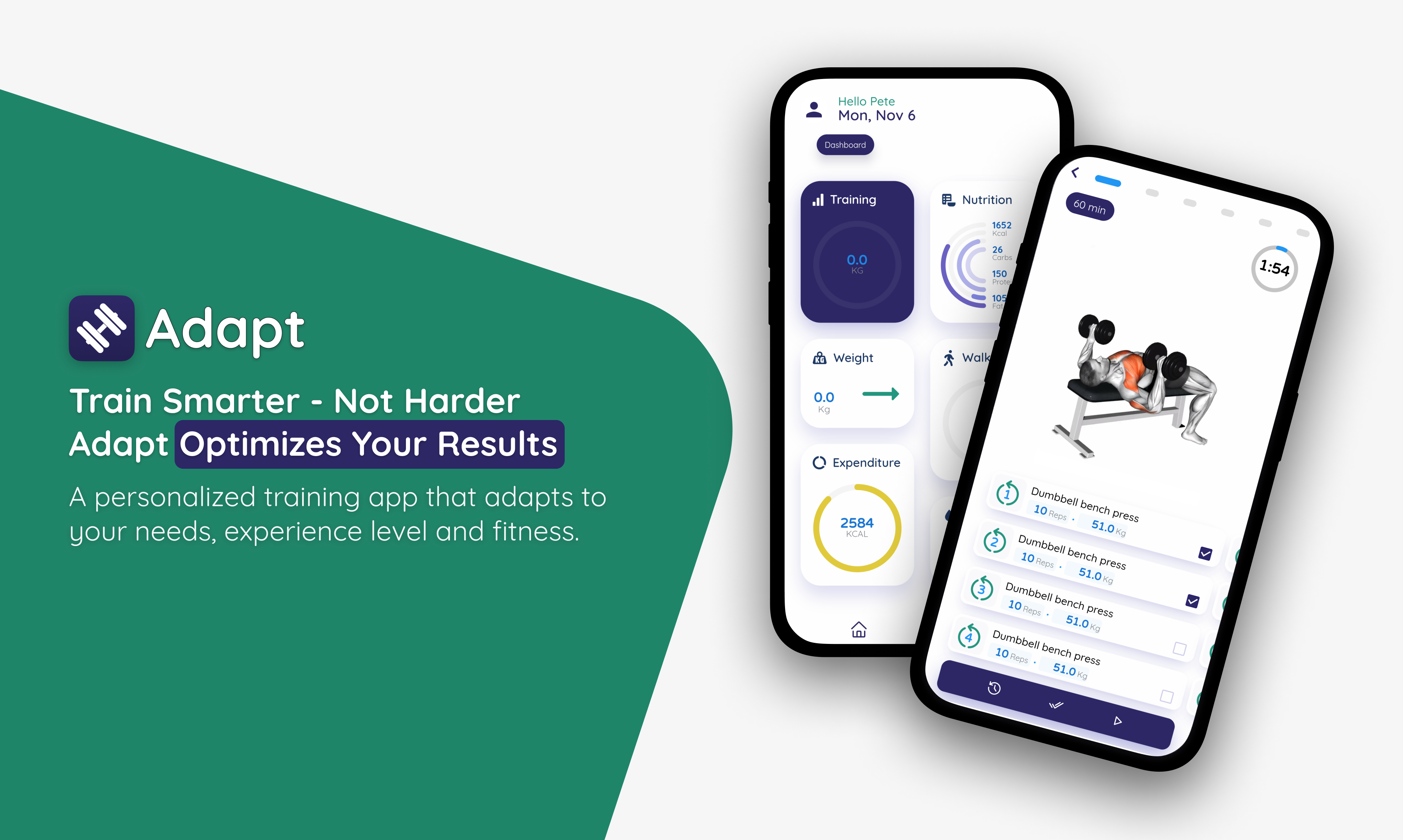 Mídia 1 de Adaptar - Seu personal trainer inteligente, baseado em ciências