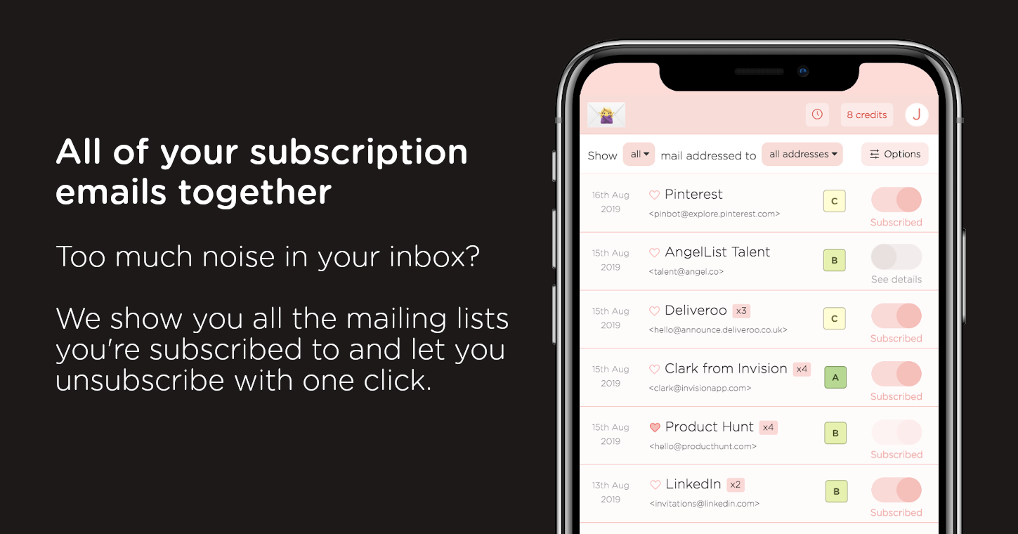 how to unsubscribe from emails icloud