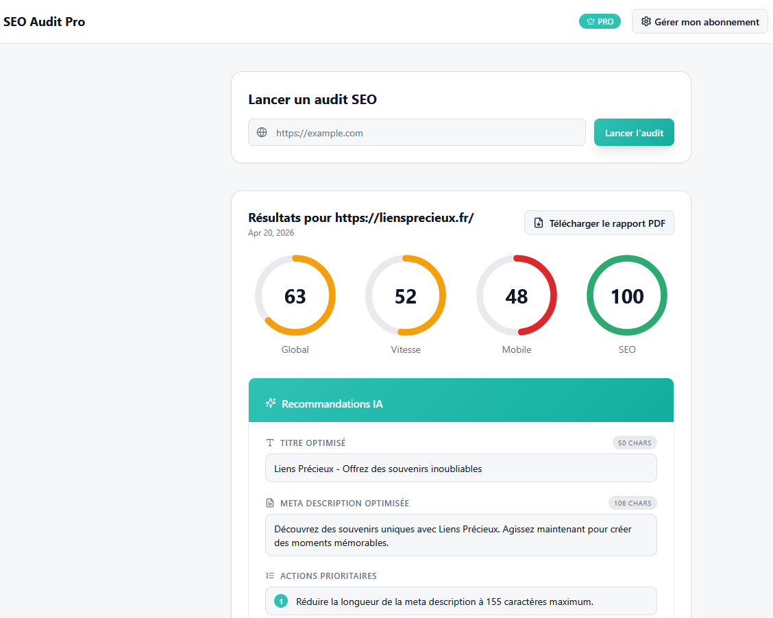 Audit SEO Pro gallery image