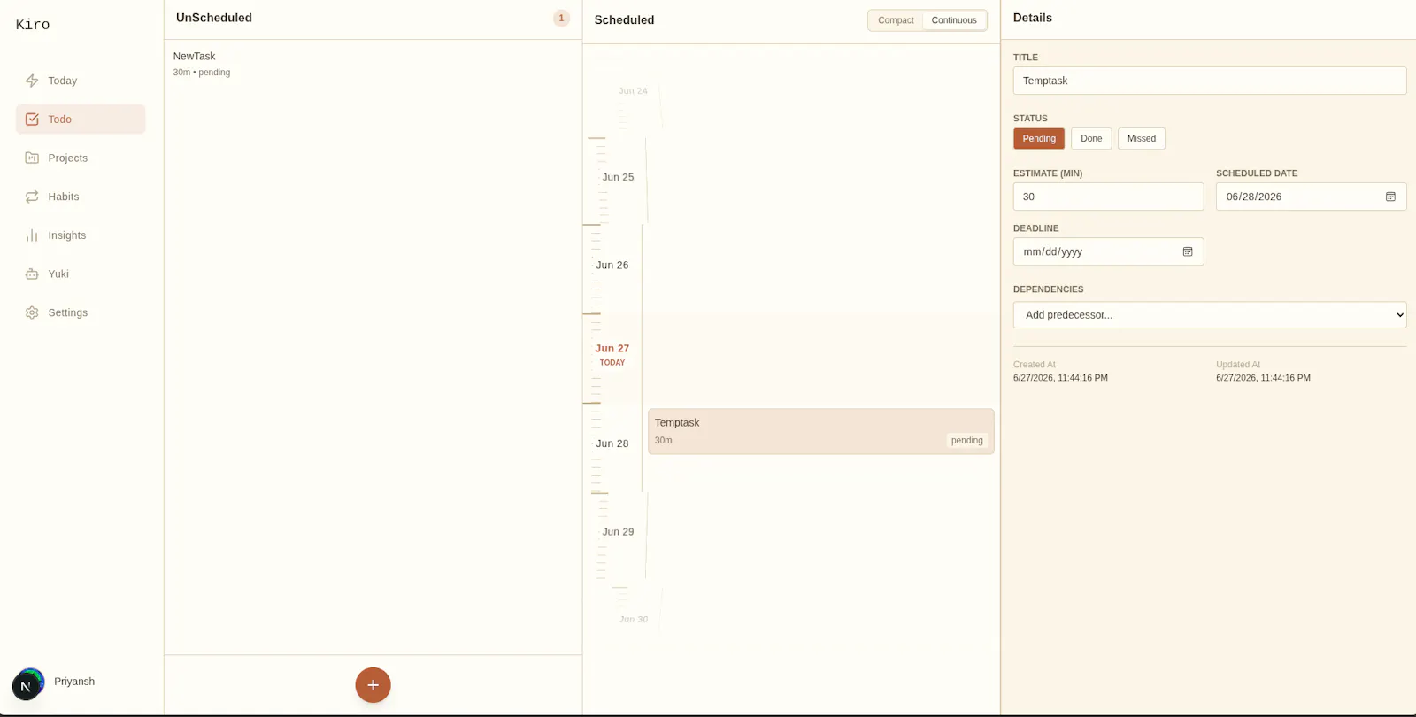 Kiro screenshot 7