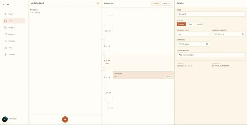 Kiro screenshot 7