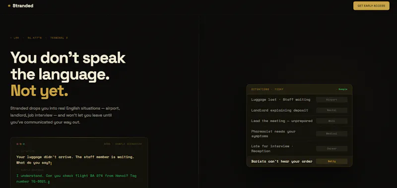 Stranded screenshot 1