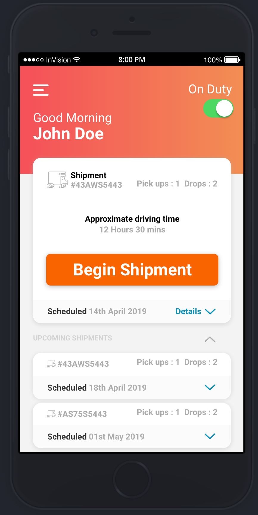 1SHIFT Logistics & Cold Chain