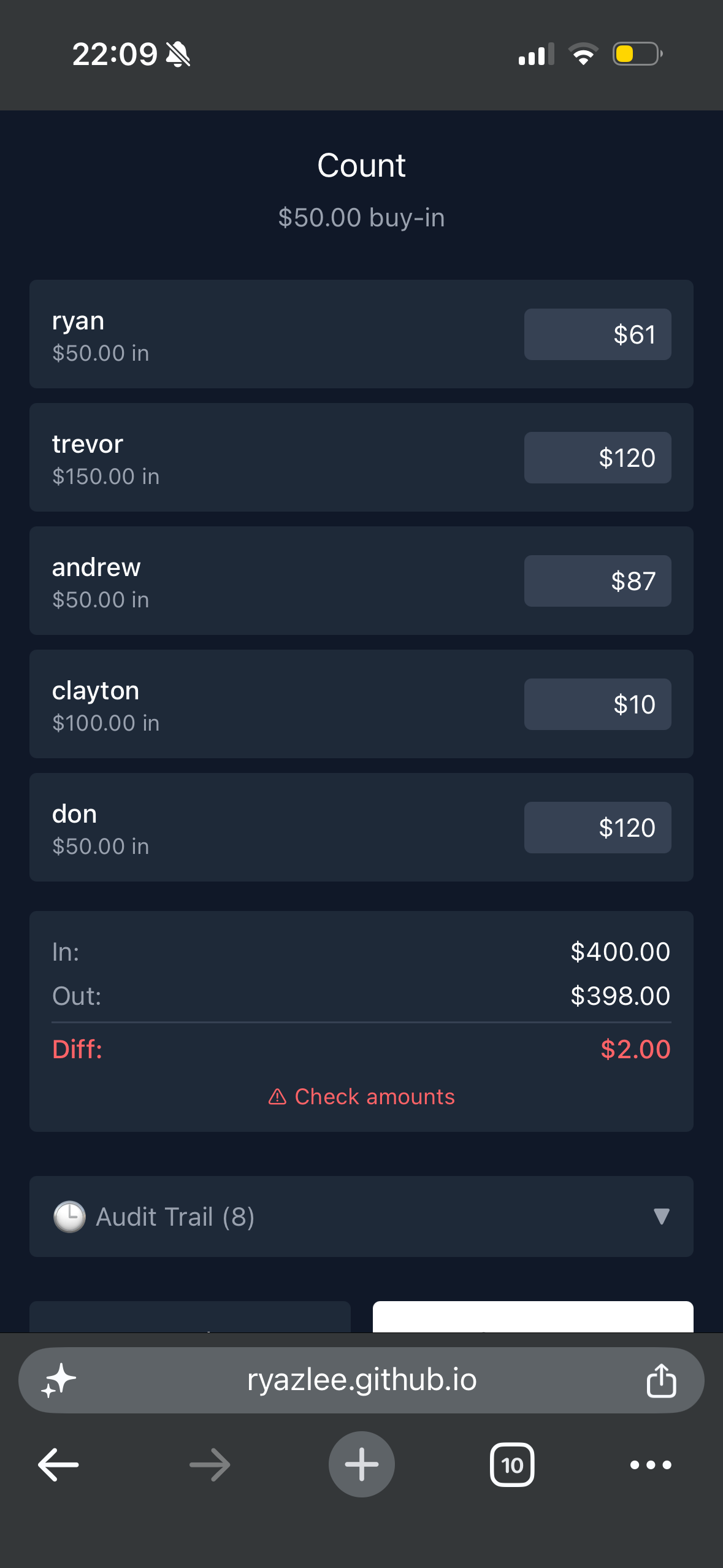 Poker Session Manager gallery image