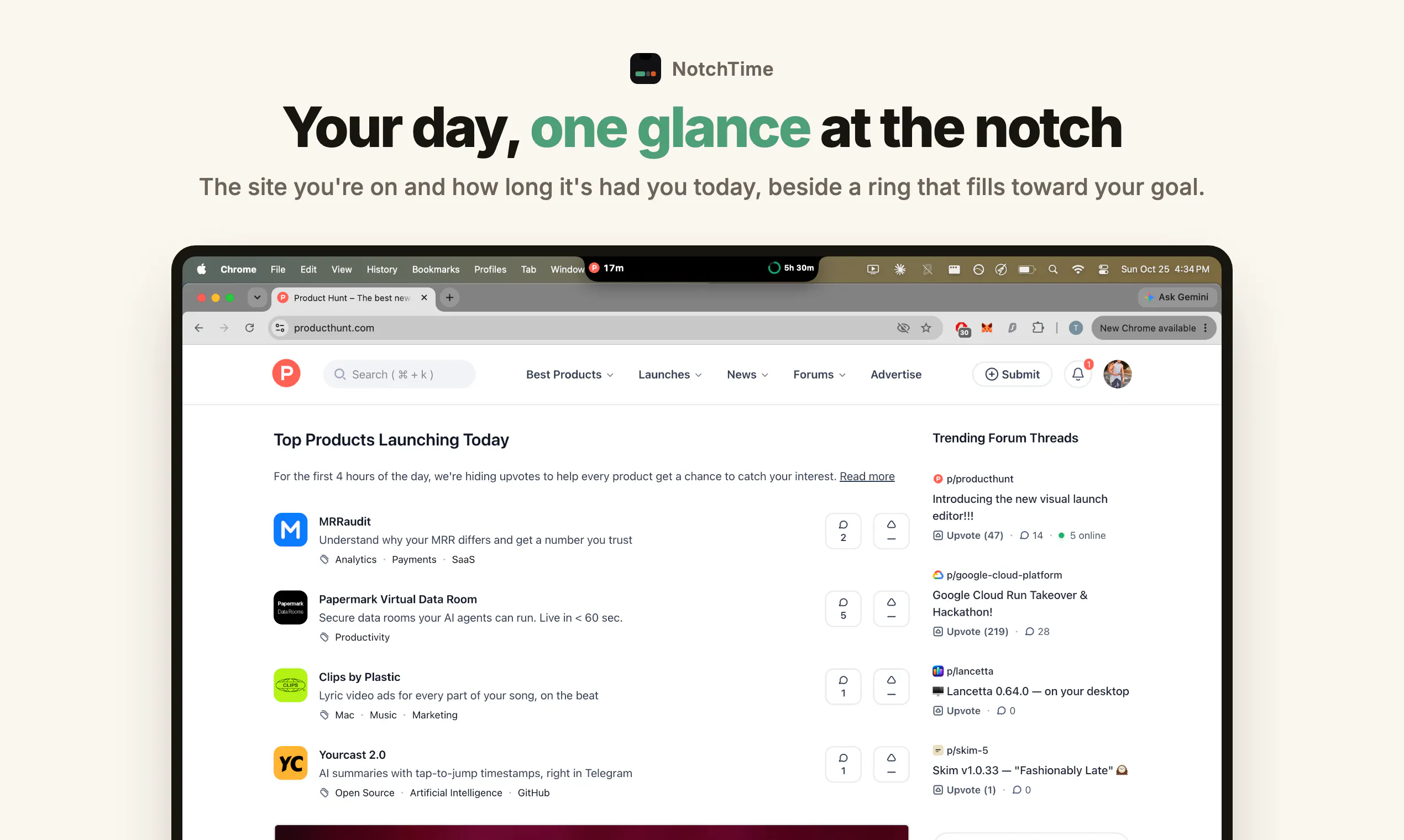 NotchTime gallery image