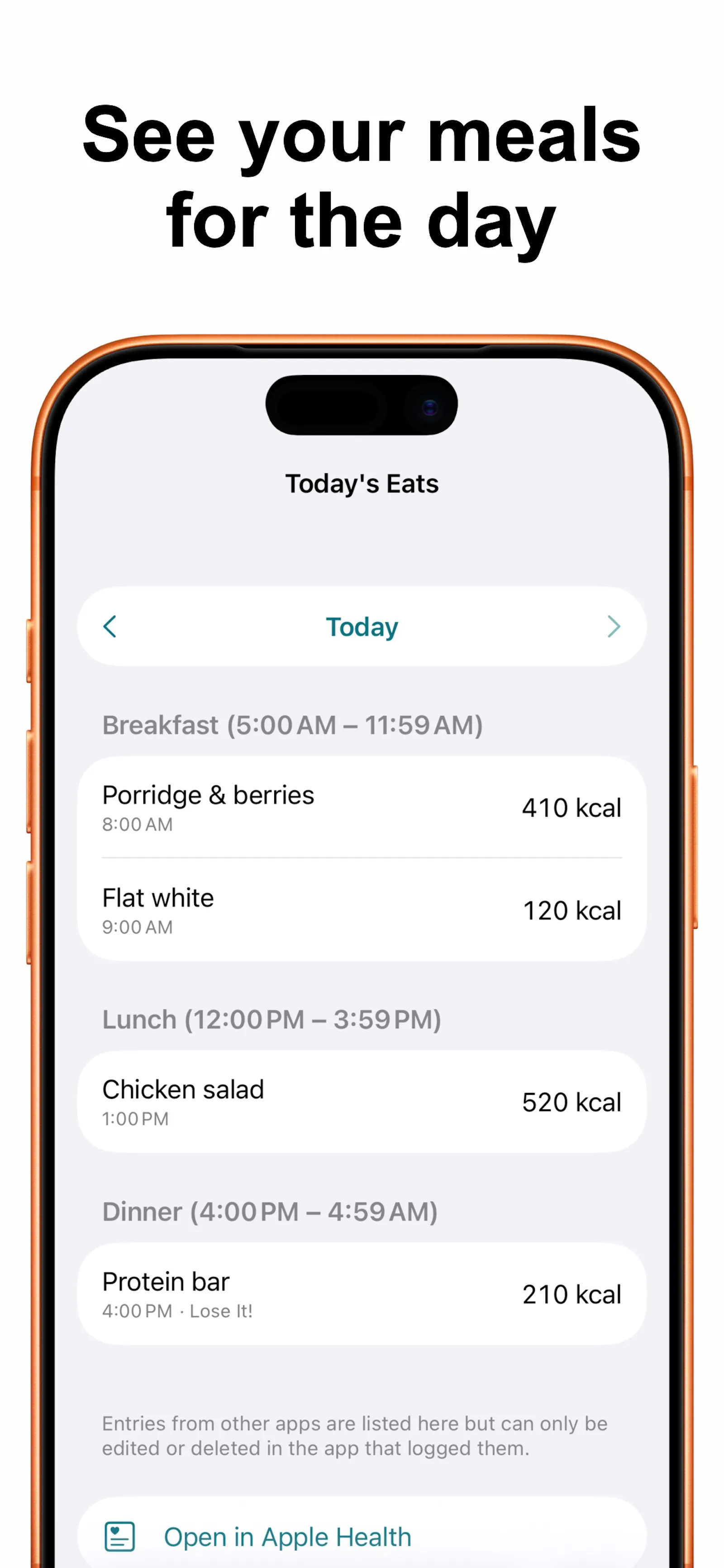 CalSlashD: Calorie Countdown for iOS screenshot 7