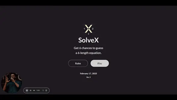 SolveX: Guess the Equation gallery image