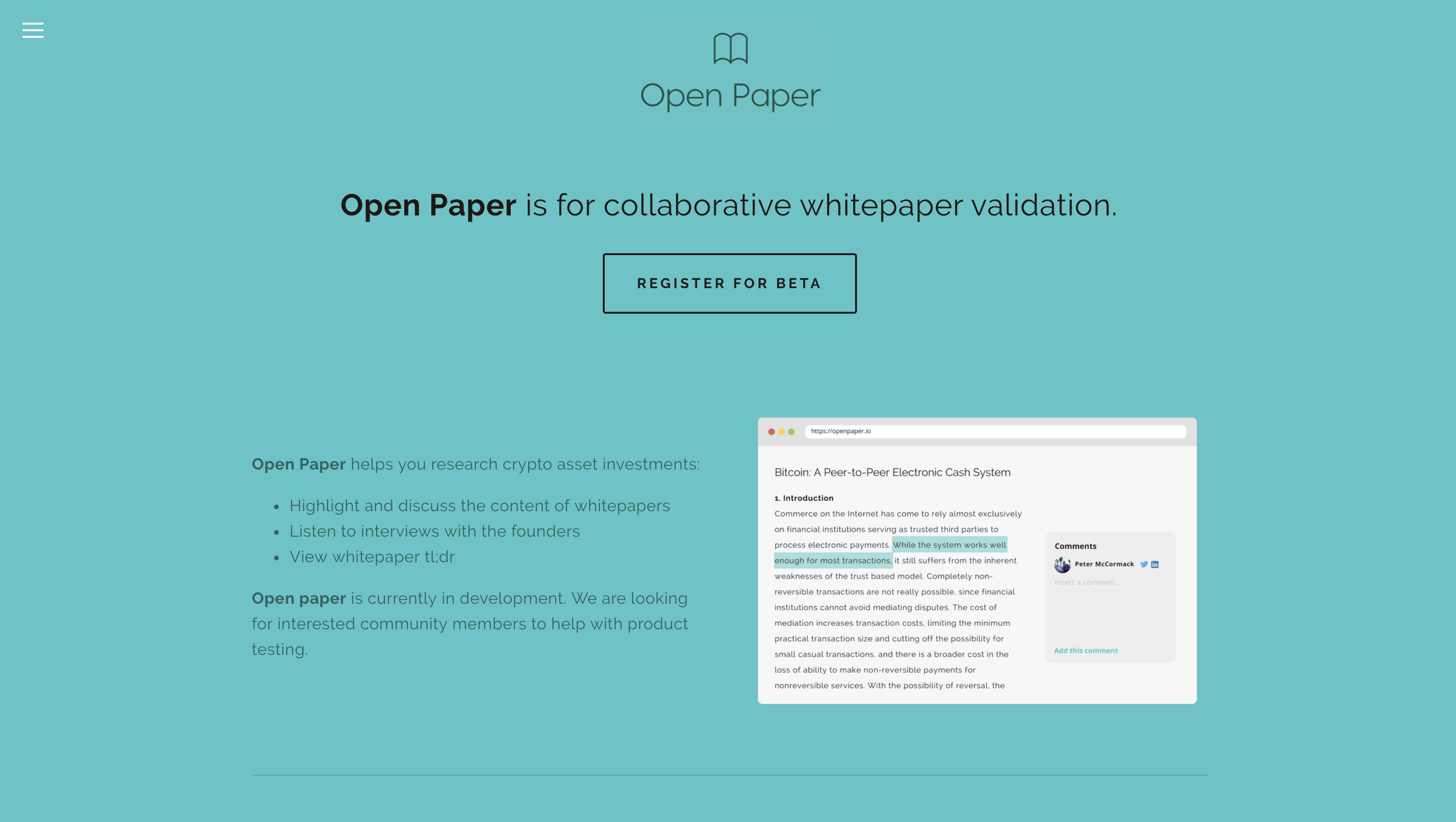 Open Paper gallery image