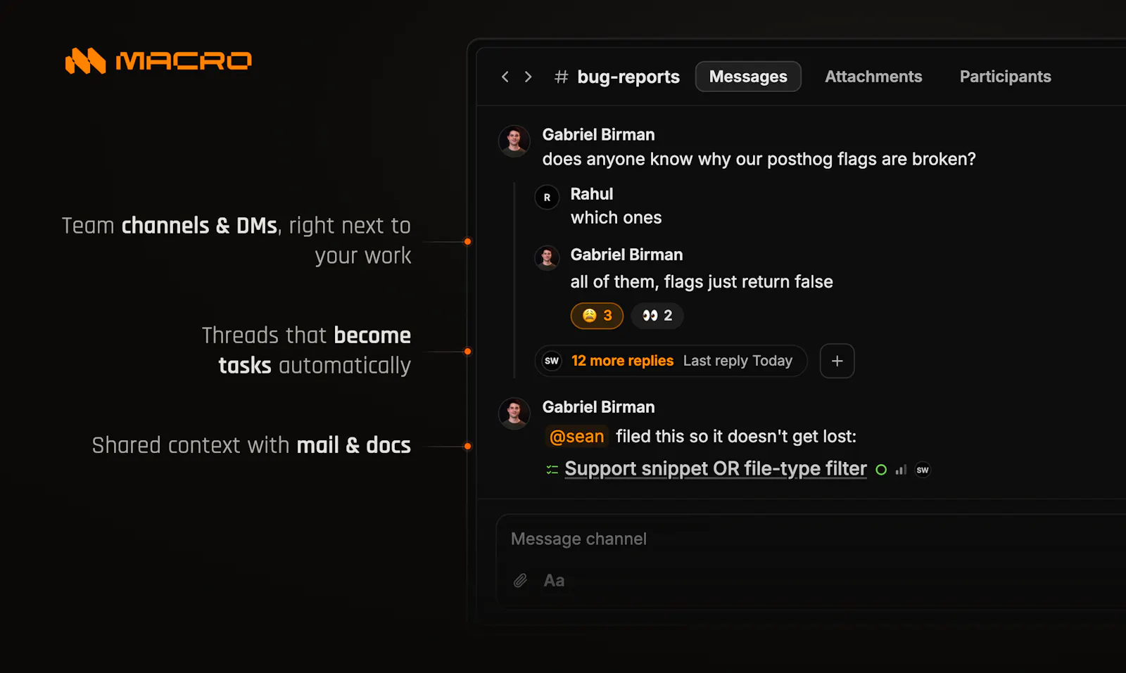 Macro screenshot 2