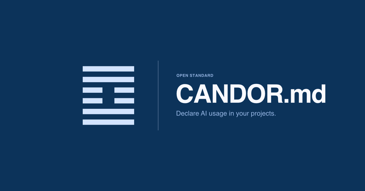 CANDOR.md gallery image