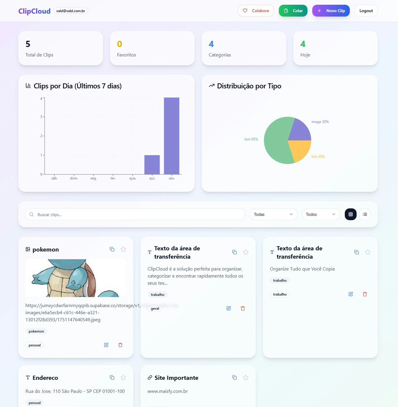 Mycliphub - Mycliphub ti consente di risparmiare, organizzare e condividere i tuoi contenuti media 2