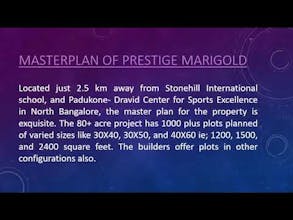 Prestige Marigold Plotted Development gallery image