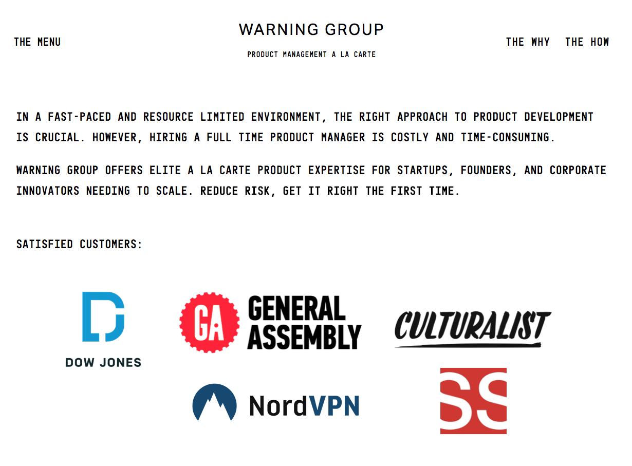 Warning Group gallery image