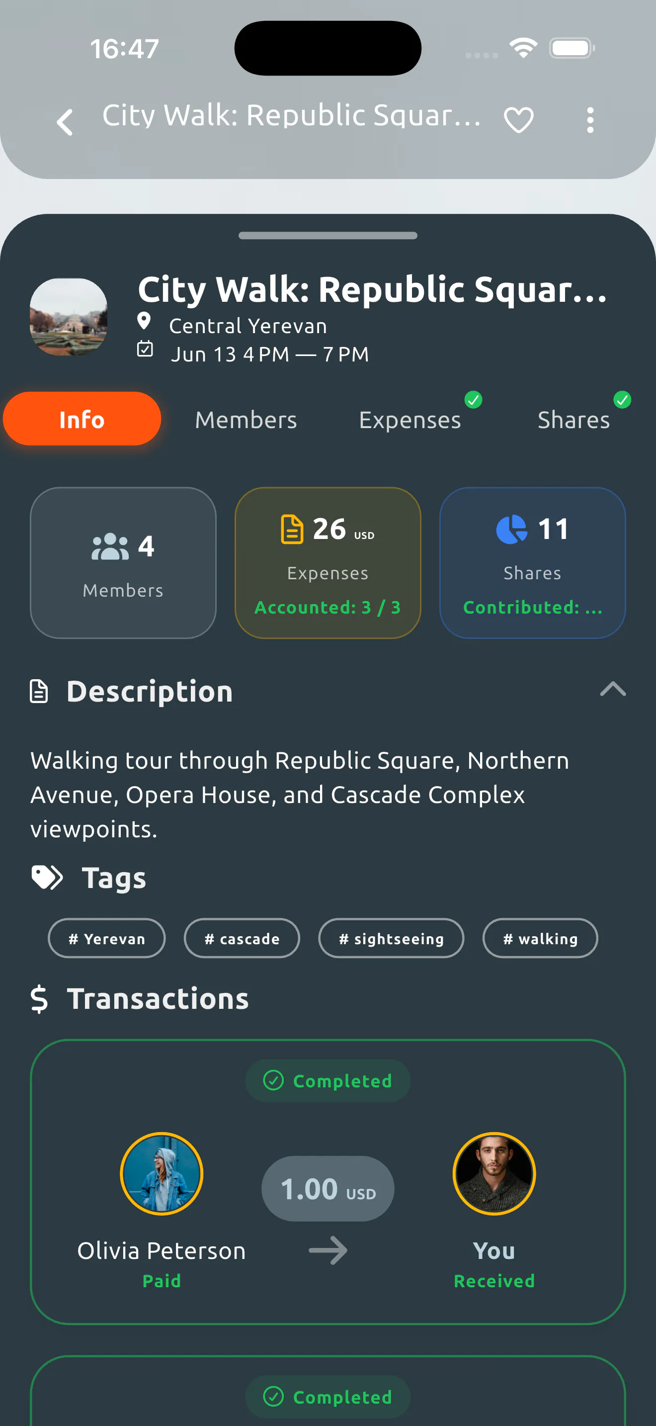 EventSplit gallery image