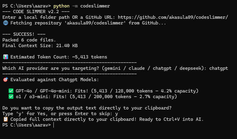 CodeSlimmer gallery image