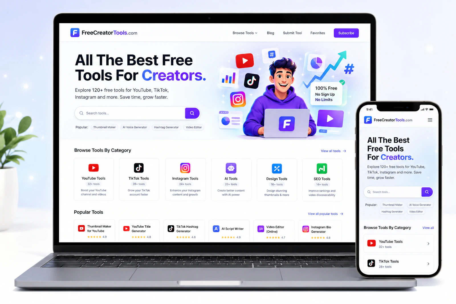 Free Creator Tools screenshot 2