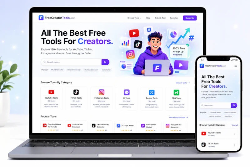 Free Creator Tools screenshot 2