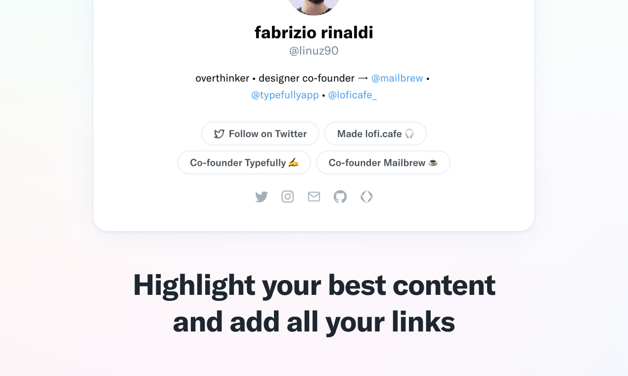 Typefully Profiles gallery image