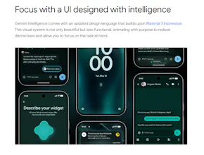 Gemini Intelligence gallery image