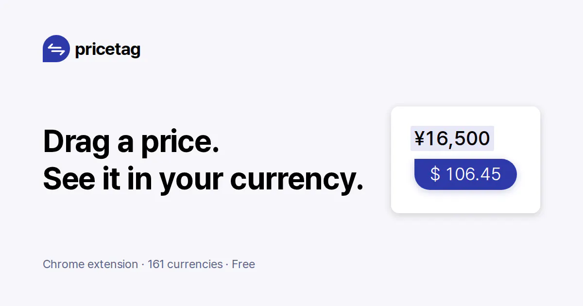 PriceTag: Currency translator gallery image