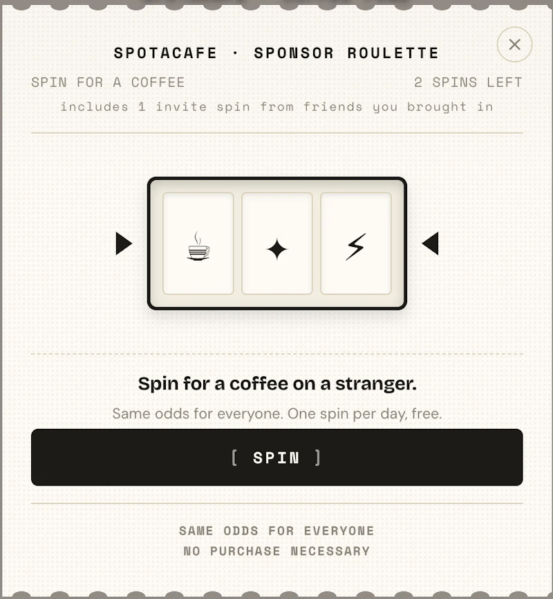 SpotACafe screenshot 4