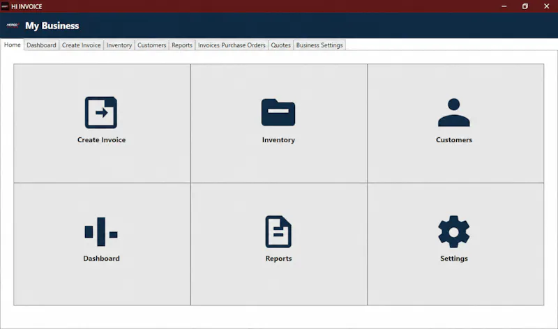 Hi Invoice screenshot 2