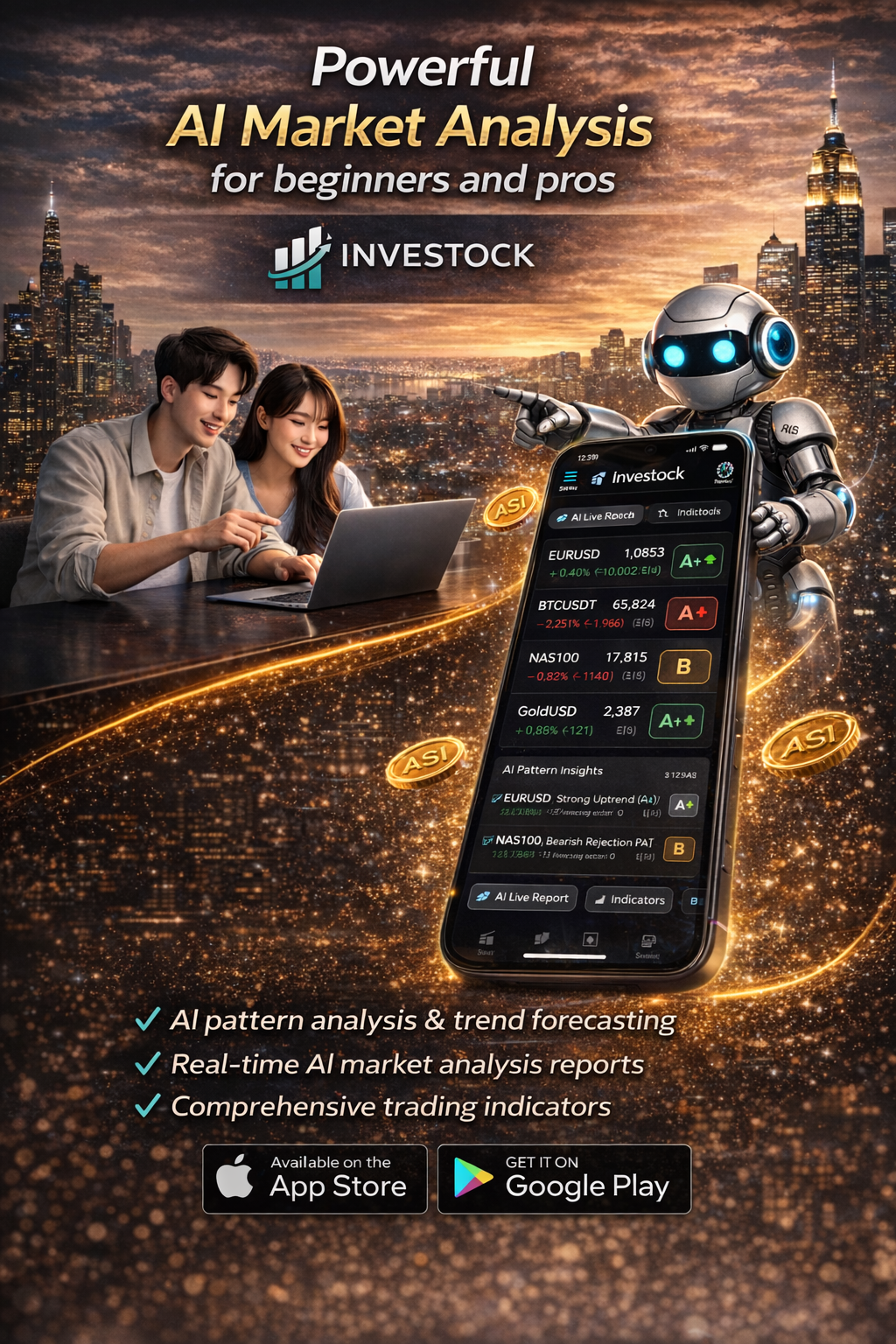 Investalk -AI analysis (us stock, coin)  gallery image