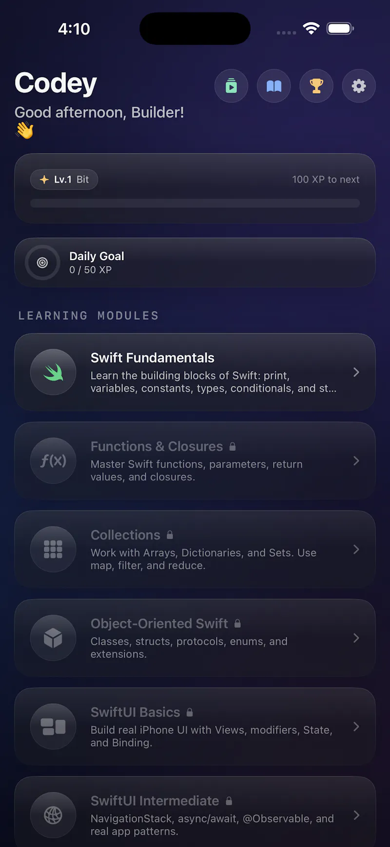 Codey screenshot 3