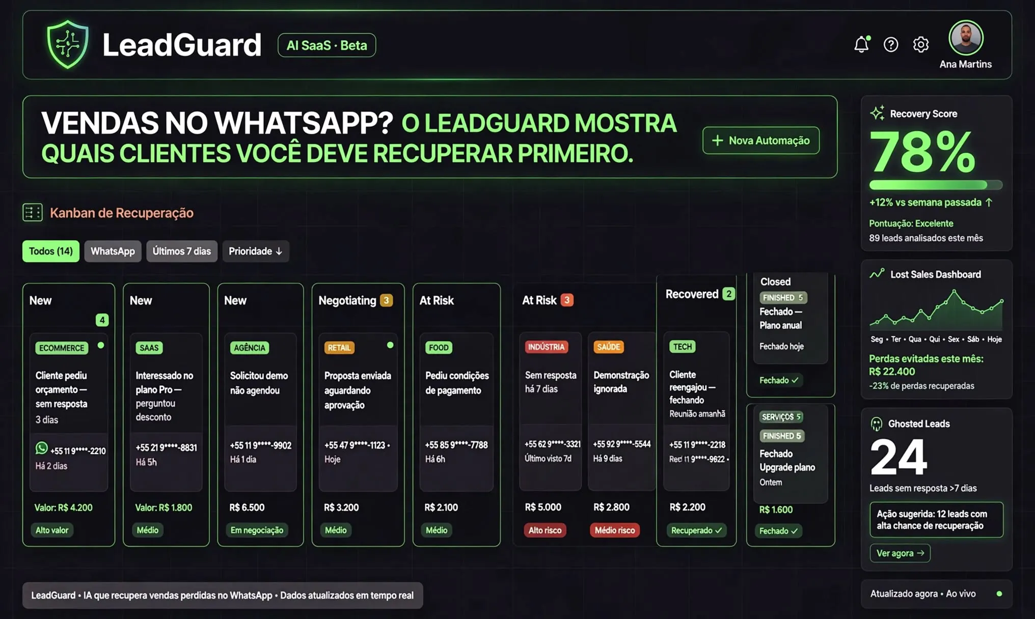 LeadGuard AI 截图 1