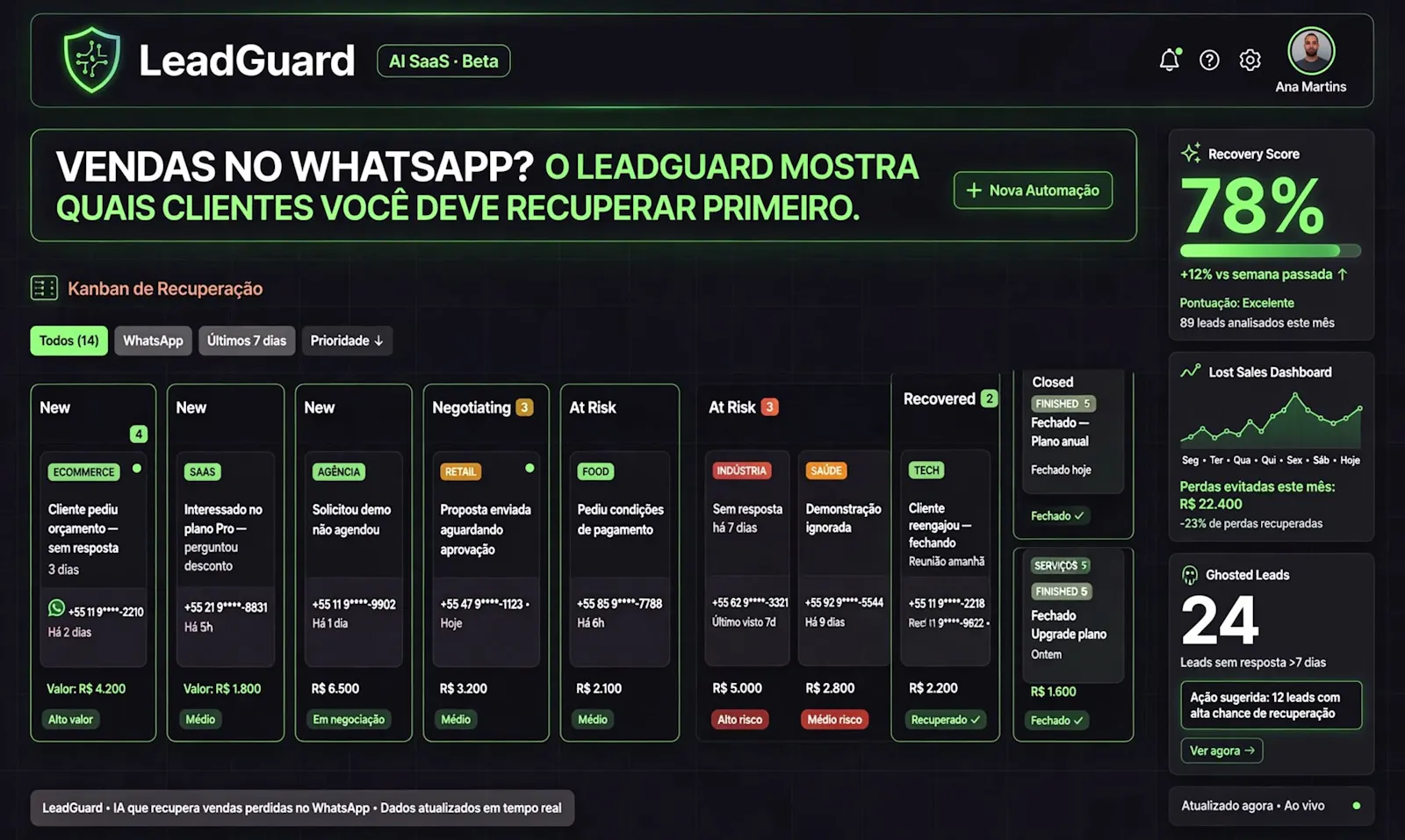 LeadGuard AI screenshot 1