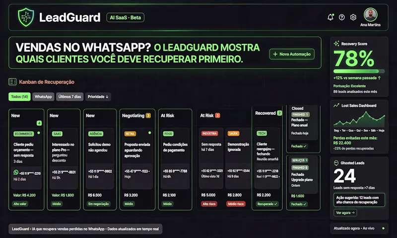 LeadGuard AI screenshot 1