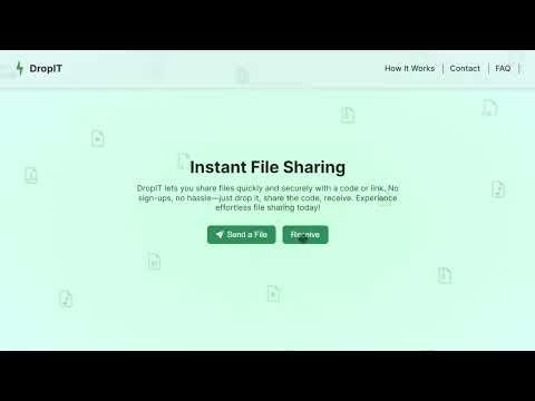 startuptile DropIT-Instant File Sharing Platform