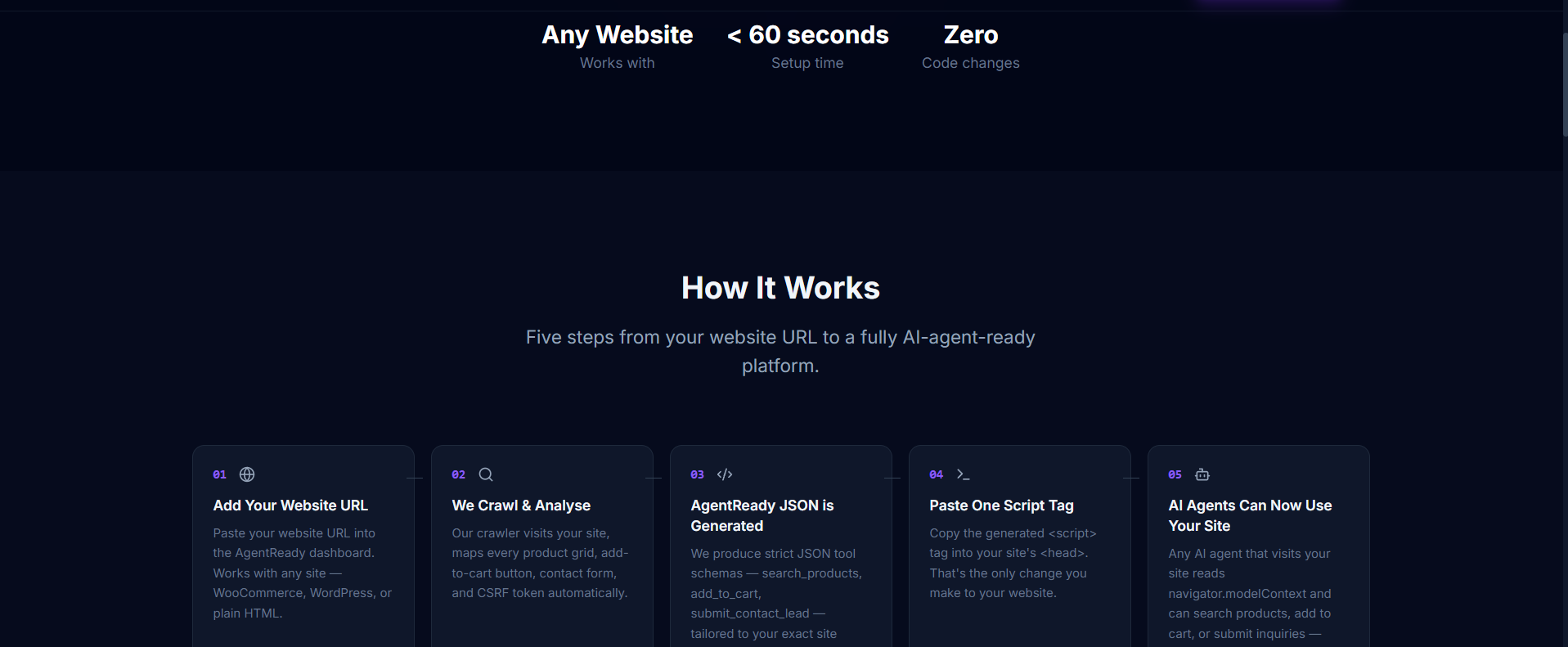 AgentReady — The AI-Web Bridge gallery image
