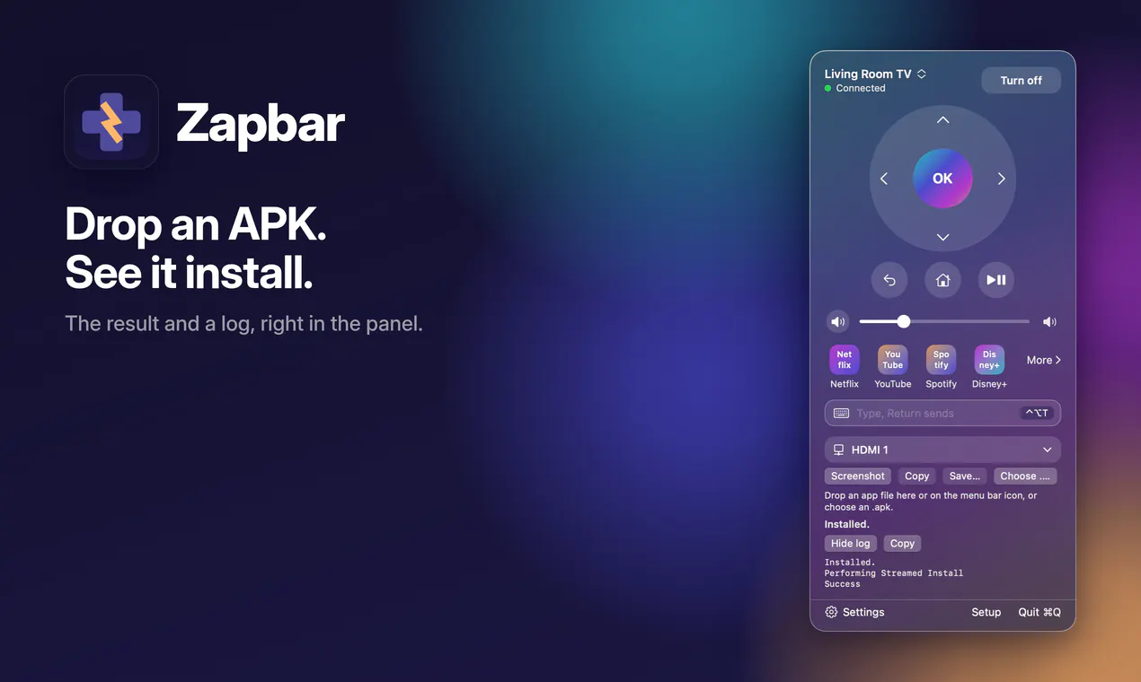 Zapbar gallery image