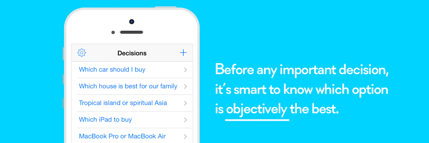 Best Decision - choice making analytics